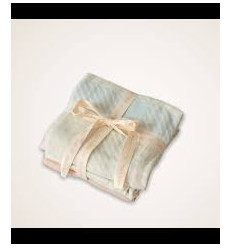 MUSLIN WASHCLOTH 3P OLIVE/FEATHER 22