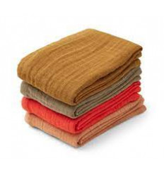 LEON MUSLIN CLOTH 4P TUSCANY ROSE 21