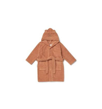LILY BATHROBE BEAR TUSCANY ROSE 3-4Y 21