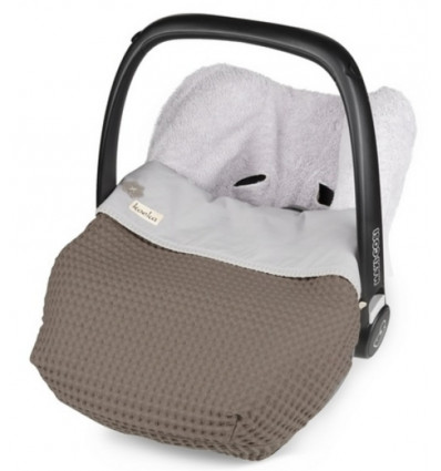 KOEKA BABY DEKJE ANTWERP TAUPE/SILVER
