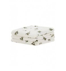 SPUUGDOEKJE 3P BLOOMING CLOVER WIT 22