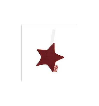 DOUDOU ATTACHE TETINE BLUSH CHECKER 25