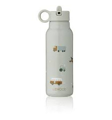 FALK WATER BOTTLE 350ML VEHICLES/BLUE 23