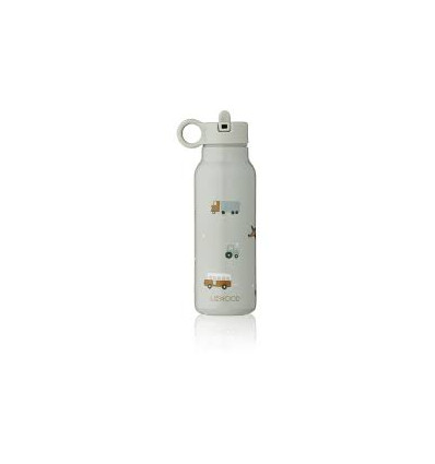 FALK WATER BOTTLE 350ML VEHICLES/BLUE 23