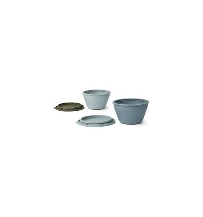 DALE FOLDABLE BOWL SET BLUE MULTI MIX 21