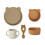 VIVI SILICONE SET MR BEAR/OAT 21