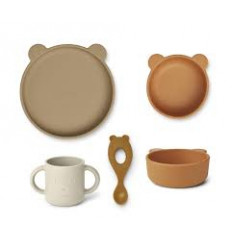 VIVI SILICONE SET MR BEAR/OAT 21