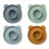 JANUS EGG CUP 4P MR BEAR BLUE 21