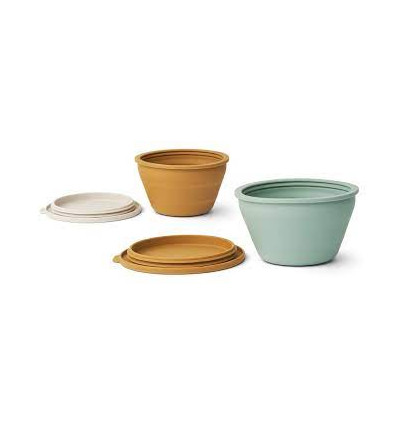 DALE FOLDABLE BOWL SET GOLD CARAMEL 21