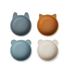 IGGY SILICONE BOWLS 4P WHALE BLUE 21