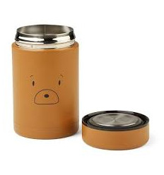 BERNARD FOOD JAR BEAR GOLDEN CARAMEL 21