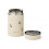 BERNARD FOOD JAR PEACH/SEA SHELL MIX 22