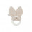 BIJTRING SIL BUNNY EARS NOUGAT 22