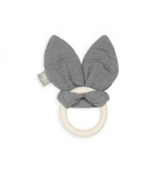 BIJTRING SIL BUNNY EARS STORM GREY 22