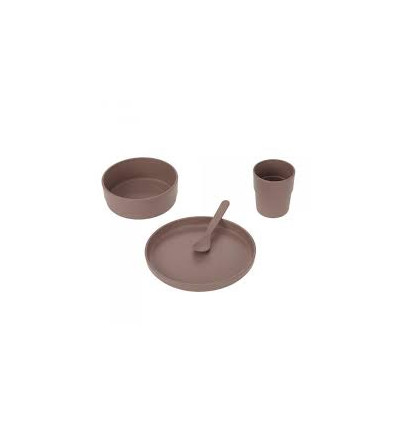 DISH SET PP/CELLUL UNI CHOCO 24