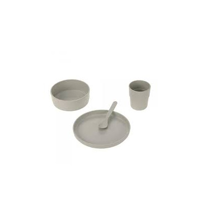 DISH SET PP/CELLUL UNI WARM GREY 23