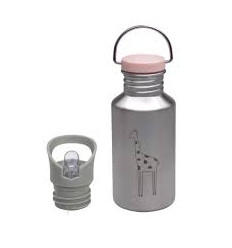 BOTTLE STAINLESS STEEL SAFARI GIRAFFE 25