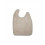 BIB PRESS STUDS FEATHER GREY 25