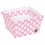 ALBI SQUARE SIZE S WHITE WITH BLOSSOM