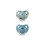 FOREST SPEEN SIL FLAT 6/18M BLUE DUO 23