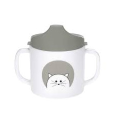 MUG SIL LID LITTLE CHUMS CAT 231