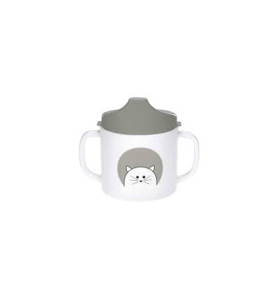 MUG SIL LID LITTLE CHUMS CAT 231