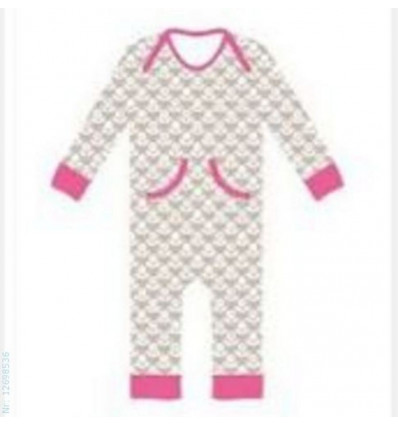PYJAMA BLOMSTER GRIS 5