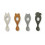 LIVA SILICONE SPOON 4-PACK HUNTER 202