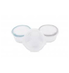 B-BOWLS GLASS WIT-GRIJS-BLAUW (3PCS) 25