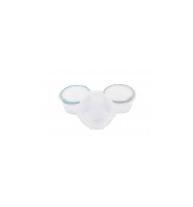 B-BOWLS GLASS WIT-GRIJS-BLAUW (3PCS) 25