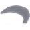 MAAN VAN PLUCHE STONE GREY 140X27 25