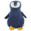 PLUSH TOY LARGE MR. PENGUIN BLUE 25