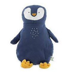 PLUSH TOY LARGE MR. PENGUIN BLUE 25