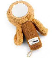 SENSORY RATTLE MIRROR JELLY MUSTARD 241