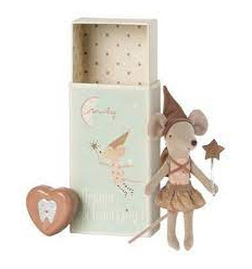 TOOTH FAIRY MOUSE IN MATCHBOX ROSE 21