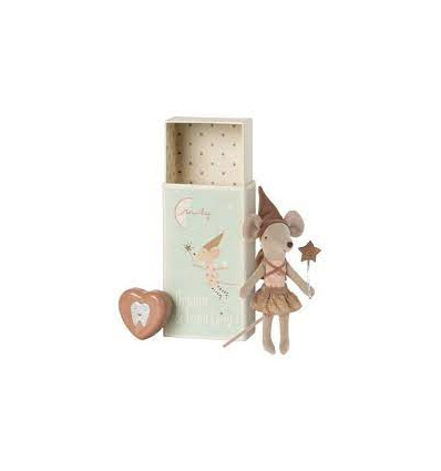 TOOTH FAIRY MOUSE IN MATCHBOX ROSE 21