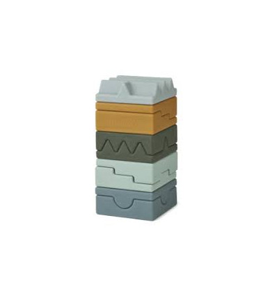 MORGAN STACKING TOWER BLUE MULTI MIX 21
