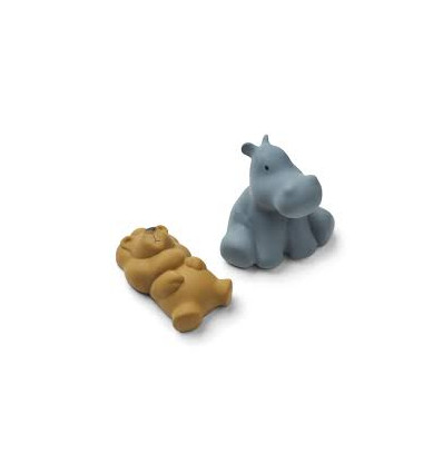 VIKKY BATH TOYS 2P SAFARI/WHALE BLUE 21