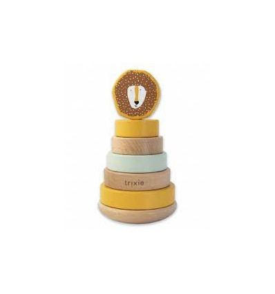 WOODEN STACKING TOY MR. LION 25