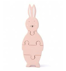 WOODEN BODY PUZZLE MRS. RABBIT 232