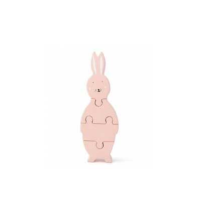 WOODEN BODY PUZZLE MRS. RABBIT 232
