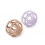 JASMIN TEETHER BALL 2P LAVENDER ROSE 21