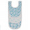MUSLIN BIB 3 PACK, LITTLE KING&QUEEN