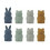 JIM FINGER PUPPETS 8P BLUE MULTI MIX 21