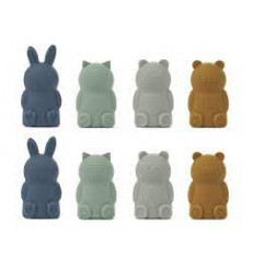 JIM FINGER PUPPETS 8P BLUE MULTI MIX 21