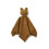 MILO KNIT CUDDLE CLOTH BEAR CARAMEL 21