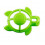 B-TURTLE SILICONE GREEN 25