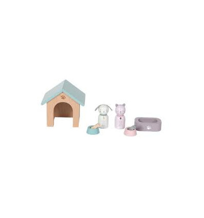 UITBREID SET POPPENHUIS-HUISDIEREN 231