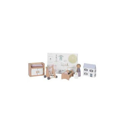 UITBREID SET POPPENHUIS-BABYKAMER 23