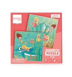 MAGNETISCH PUZZELBOEK ZEEMEERMINNEN 22